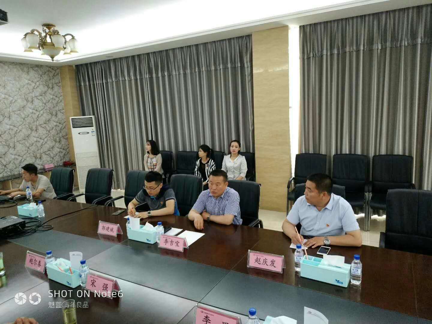 5月21日省市組織部領導深入凈月廠區開展非公黨建調研。